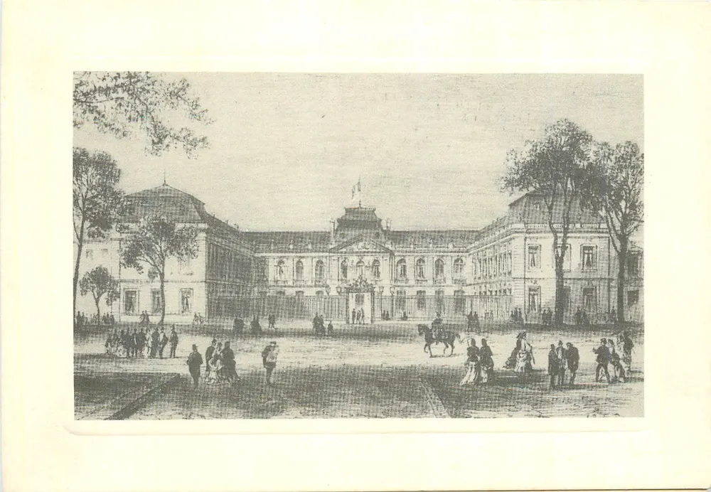 Palácio da Moeda — Paris — editor não visível - Frente