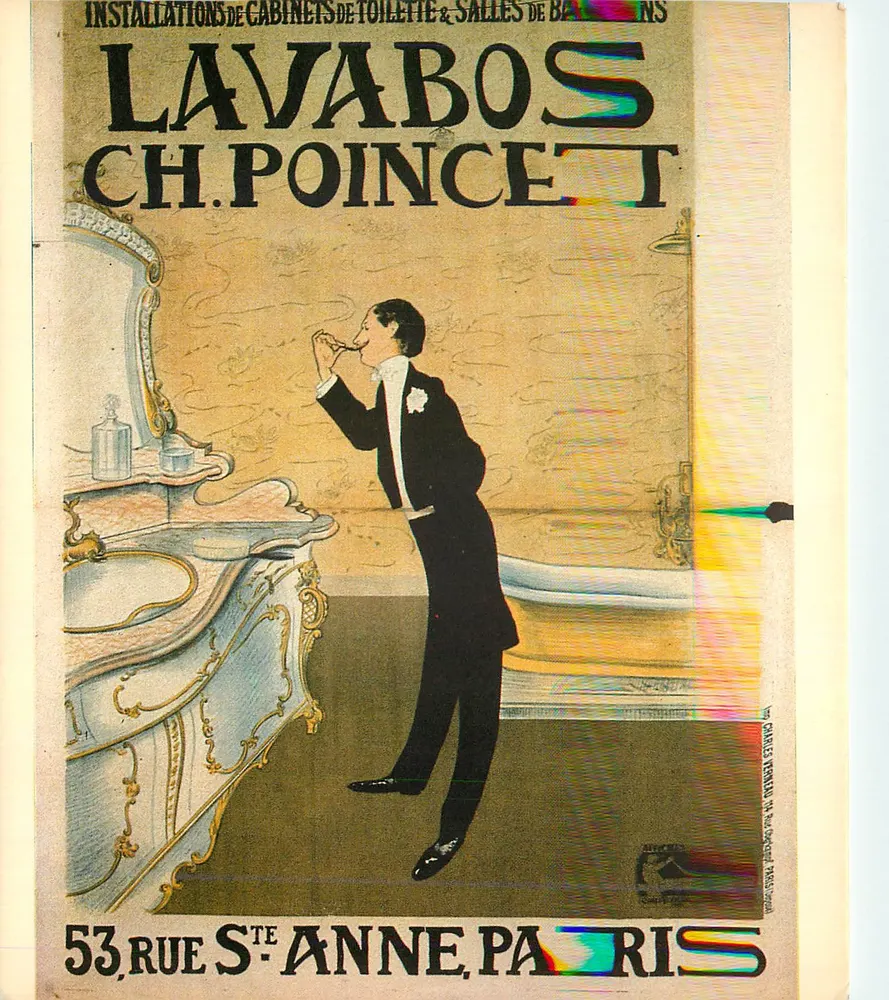 Lavabi Ch. Poincet — Installazioni di bagni e toilette — Parigi - Recto