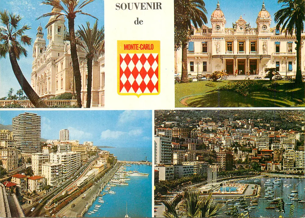 Monte-Carlo — Souvenir — editor desconhecido, número de série não visível - Frente