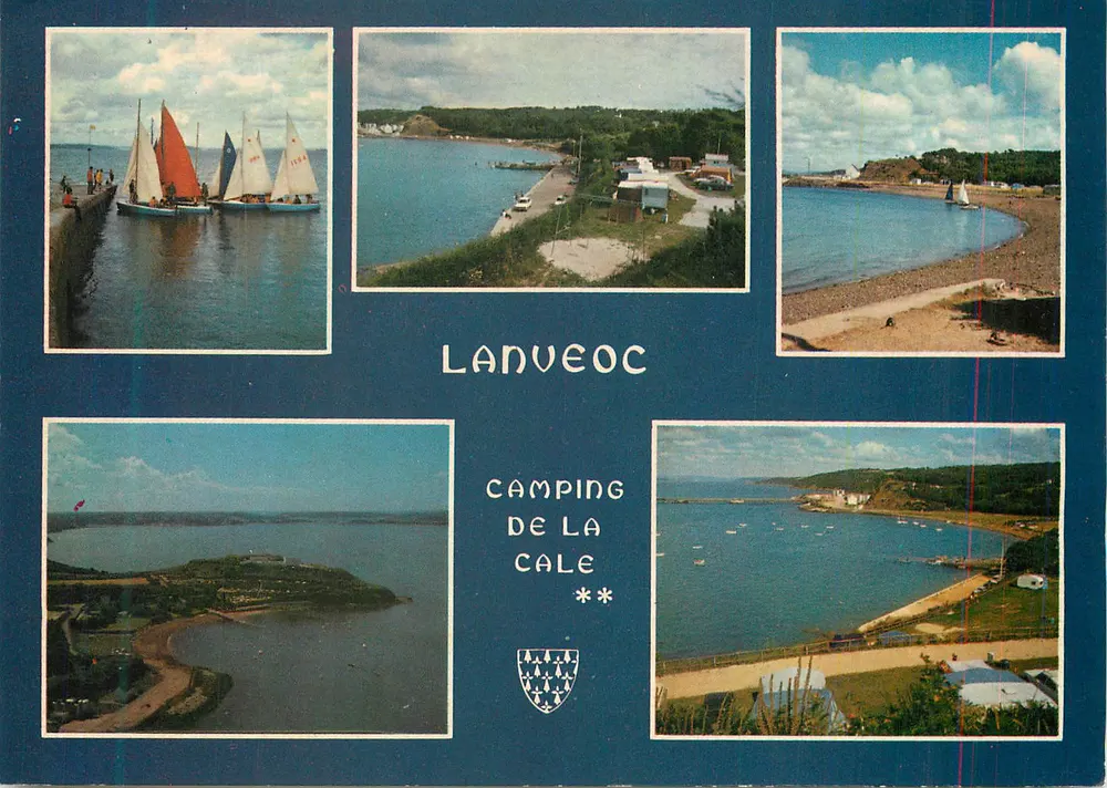 Lanvéoc — Camping de la Cale — editor desconhecido, número de série não visível - Frente