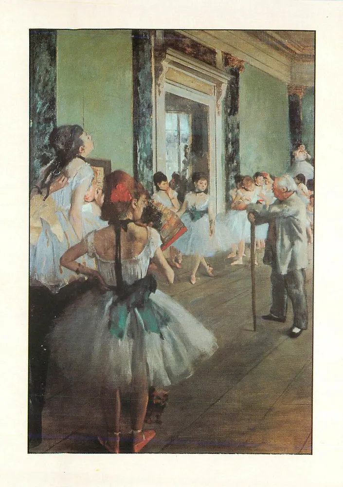Sala de dança — Escola de ballet — Editor desconhecido, número de série ilegível - Frente