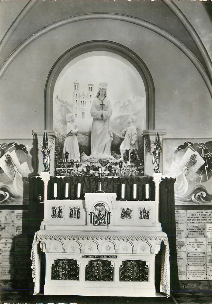 Notre-Dame de la Salette — Kapelle — unbekannter Verlag, Seriennummer nicht lesbar - Vorderseite