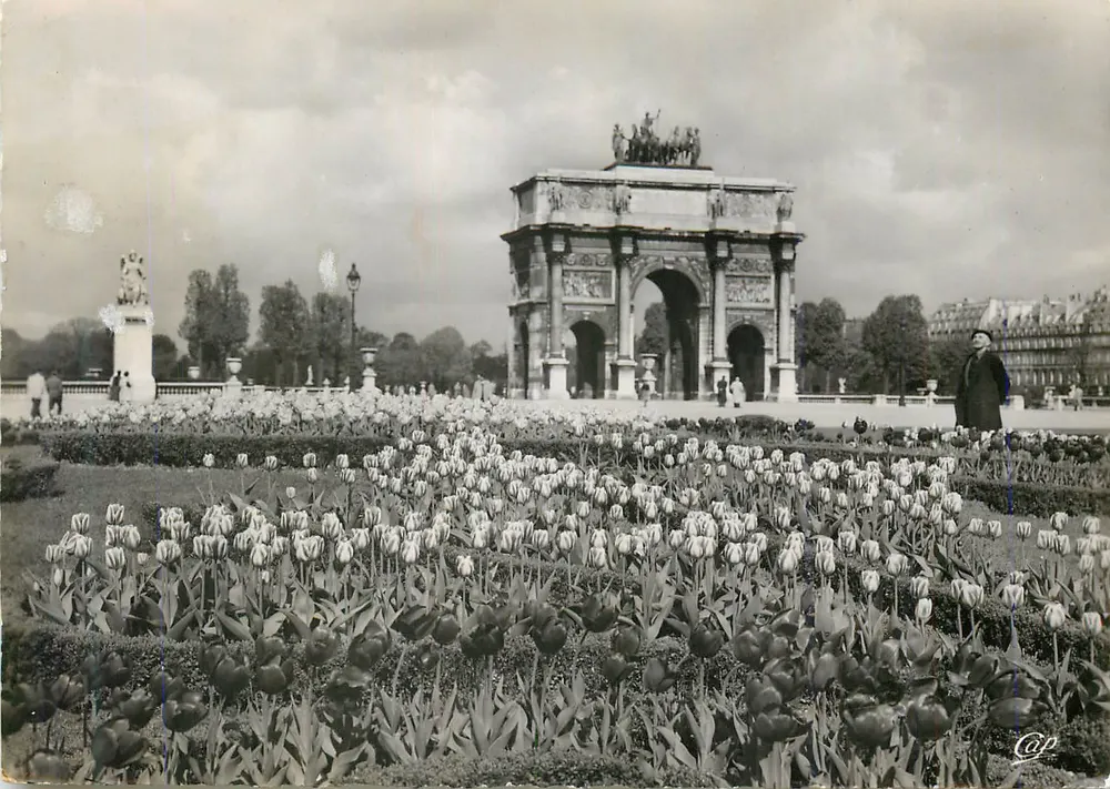 Arc de Triomphe du Carrousel — Paryż — wydawca Cap - Awers