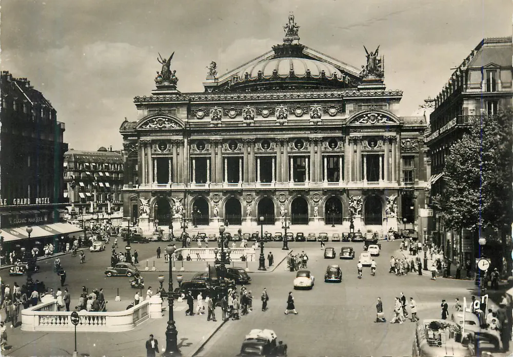 Ópera Garnier — Paris — editor Cognac-Maurel - Frente