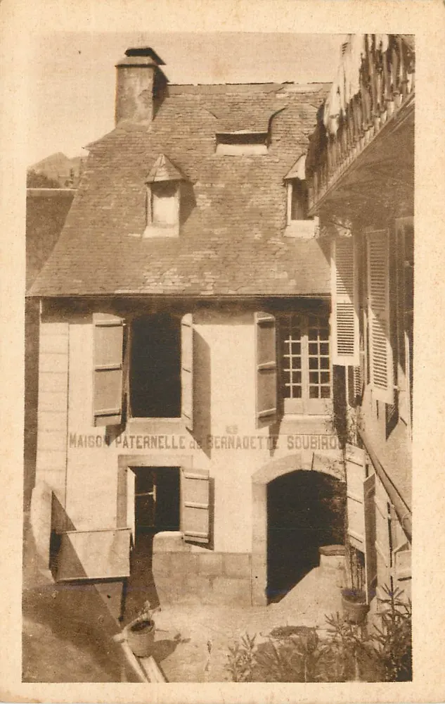 Maison Paternelle de Bernaquette Soubirou — Éditeur non identifié, n° de série non visible - Recto