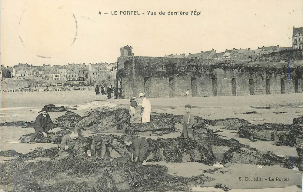 Le Portel — Ansicht von hinten am Epi — S.D., Verlag — Le Portel - Vorderseite