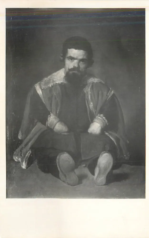 Retrato de um homem barbado — estilo Renascimento — editor desconhecido - Frente