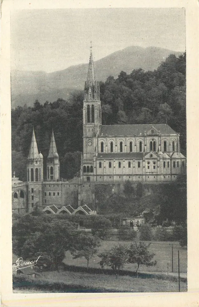 Abadia da Trinité — Doucet — editor desconhecido - Frente