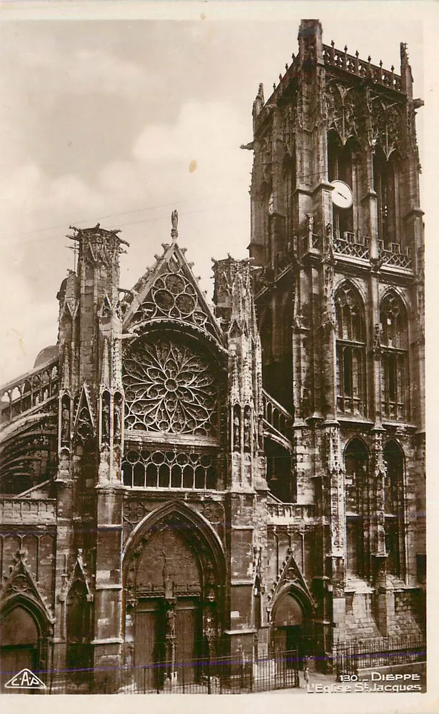 A Igreja de São Jacó — Dieppe — CAA Jacques - Frente