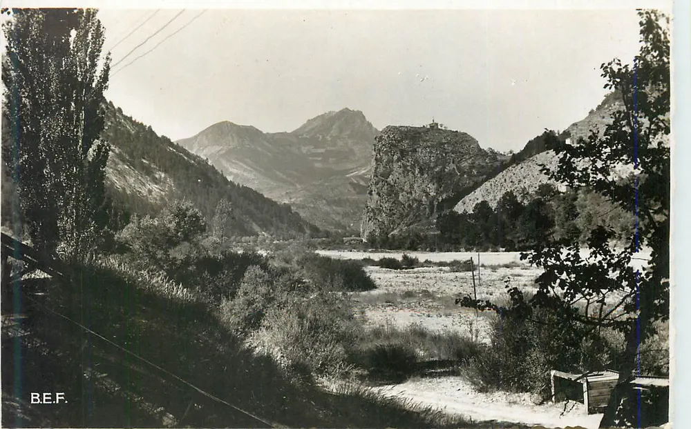 Vista del canyon dell'Ebre — B.E.F. — Editore B.E.F. - Recto