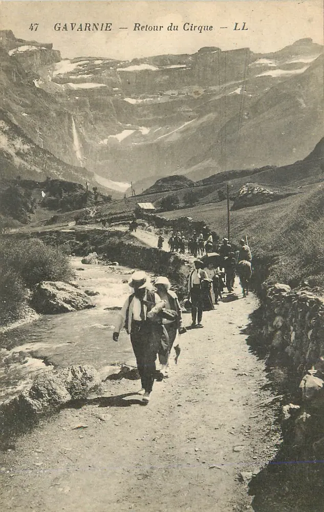 Gavarnie — Powrót do Cirque — LL - Awers