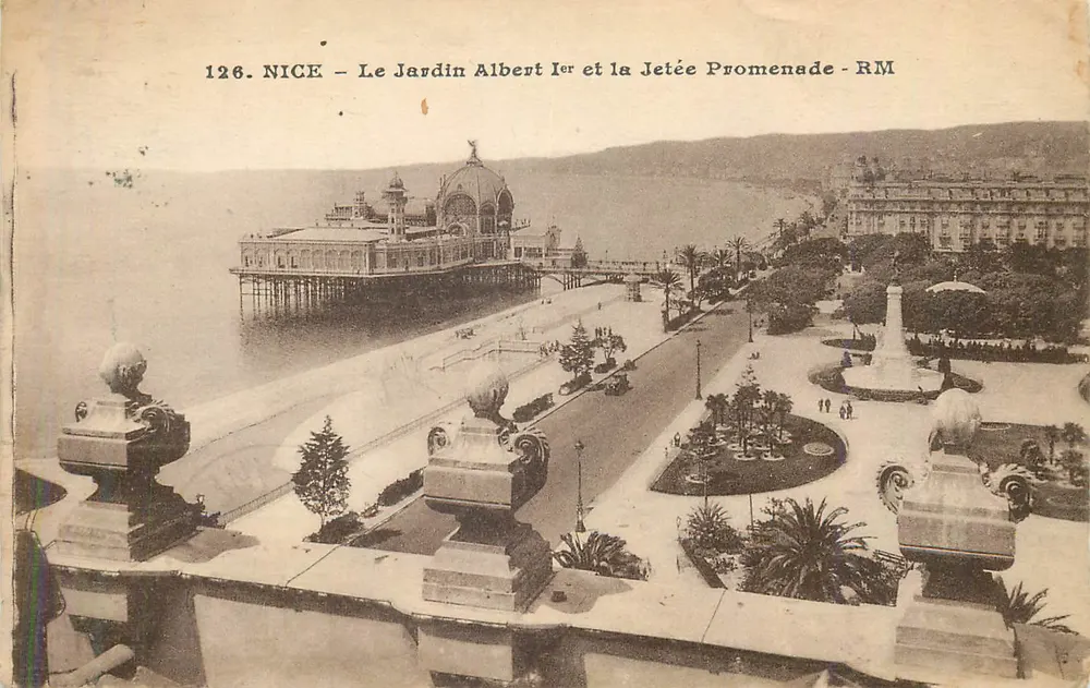 Nice - Le Jardin Albert Ier et la Jetée Promenade - RM - Recto