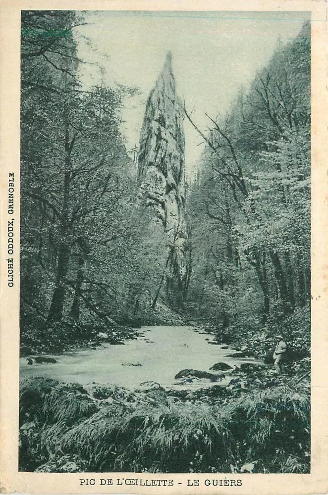 Pic do Éillette - Le Guiers — Gliché Oddoux, Grenoble - Frente