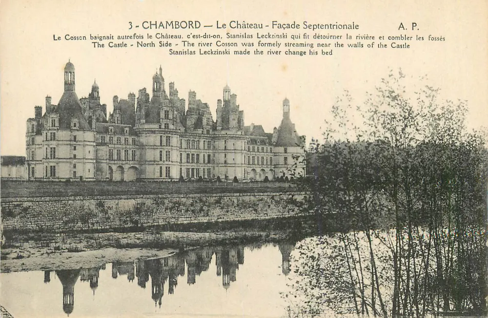 Chambord — Le Château — Façade Septentrionale — A.P. - Recto