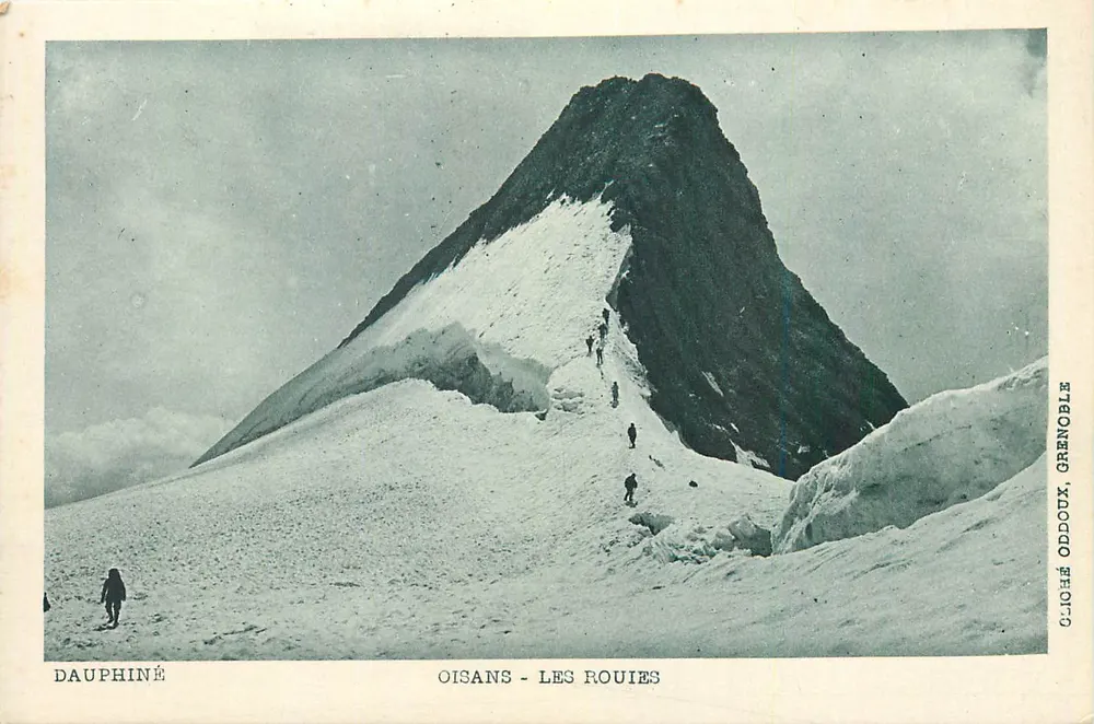 Oisans - Les Rouies — Dauphiné, uitgever Cliché Oddoux Grenoble - Voorkant
