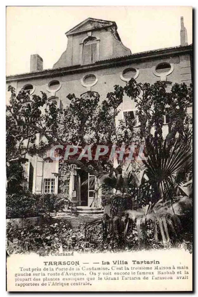 Tarascon — A Villa Tartarin — Forte Cournand - Frente