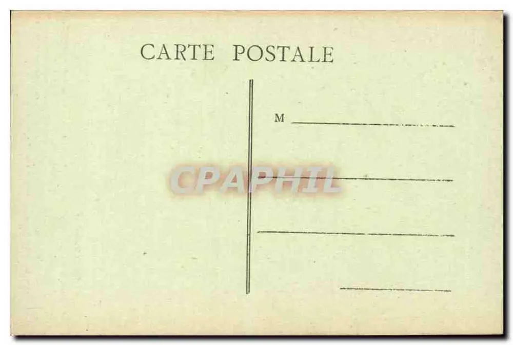 Tarascon — A Porta Saint-Jean — Edição Cournand - Verso