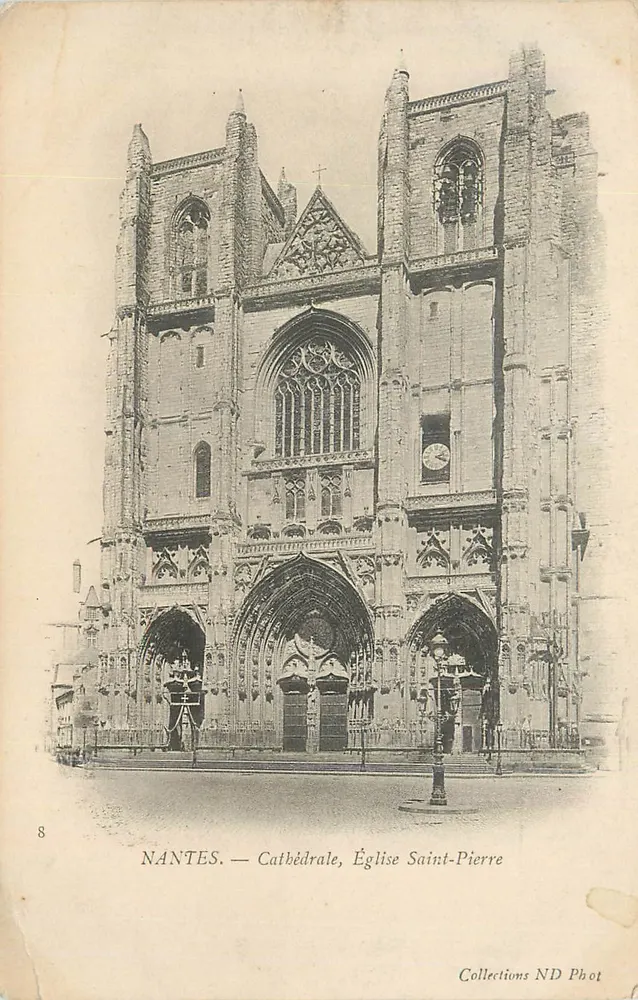 NANTES — Cathédrale, Église Saint-Pierre — Collections ND Phot - Recto