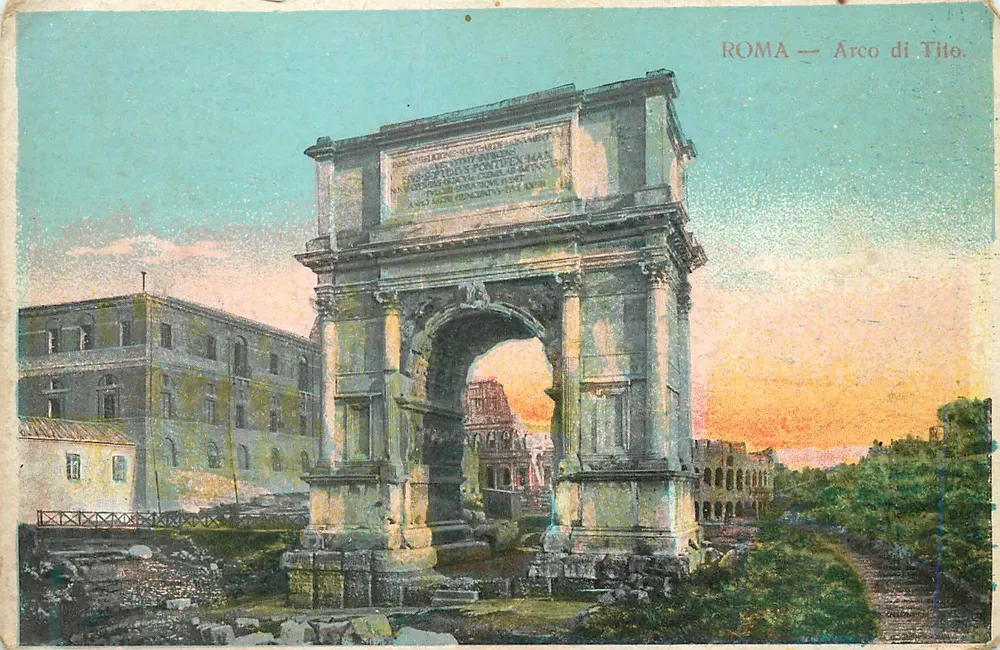 Roma — Arco de Tito - Frente