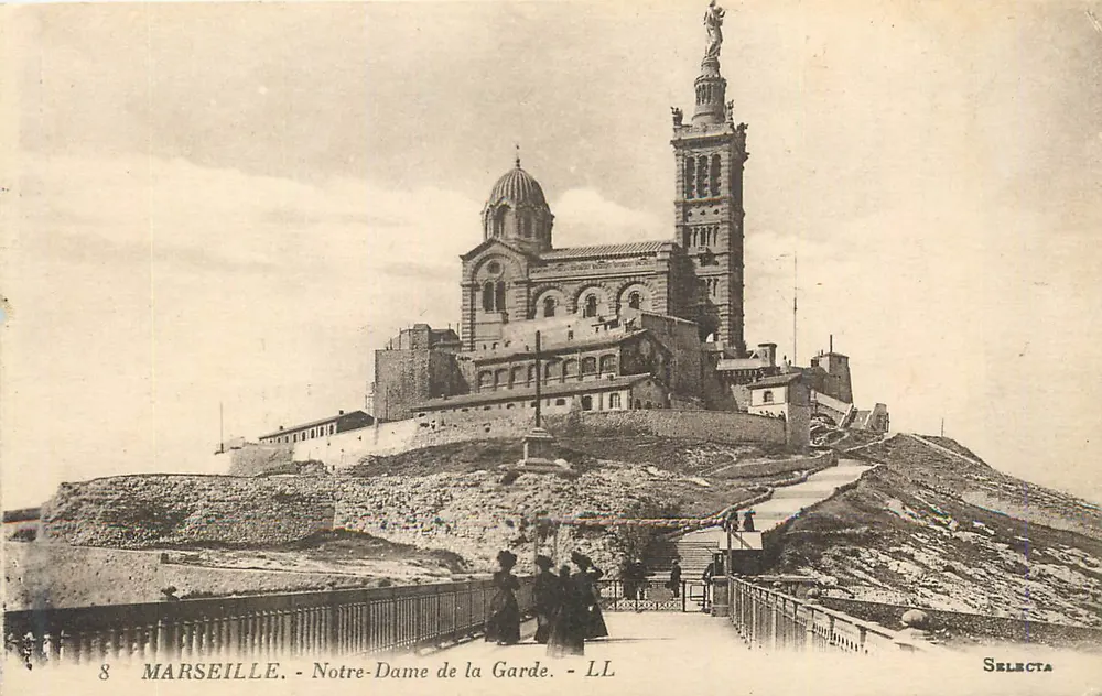 Marselha - Nossa Senhora da Guarda - LL - Selecta - Frente