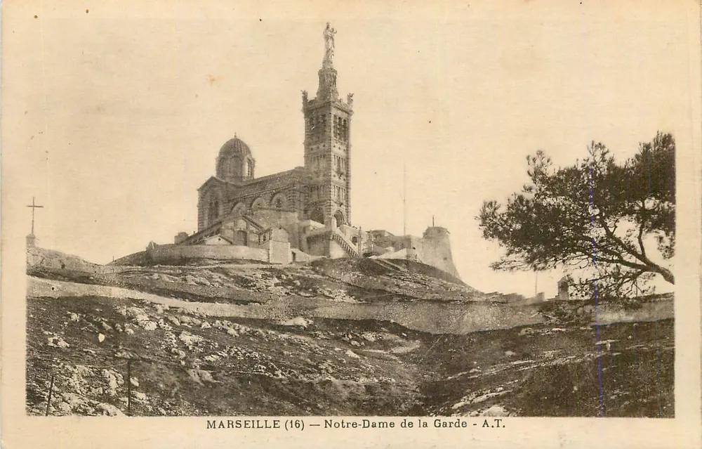 Marseille (16) — Notre-Dame de la Garde — A.T. - Frente