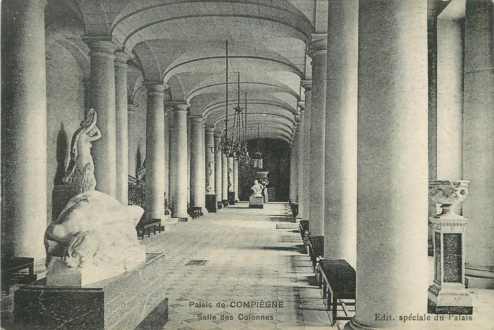 Palácio de Compiègne — Sala das Colunas — Edição especial do Palácio - Frente