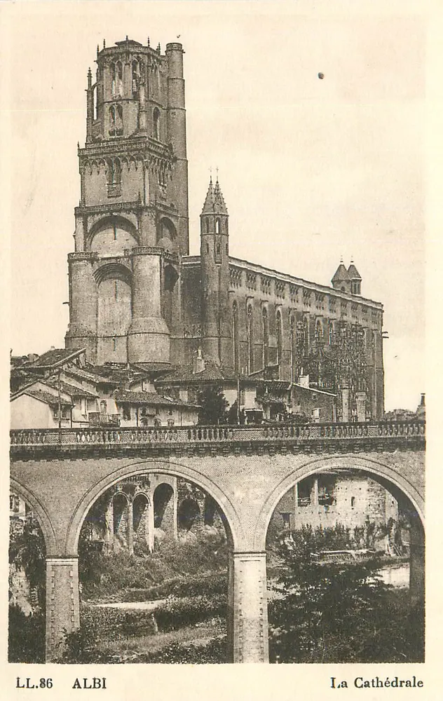 Albi — A Catedral — LL.86 - Frente