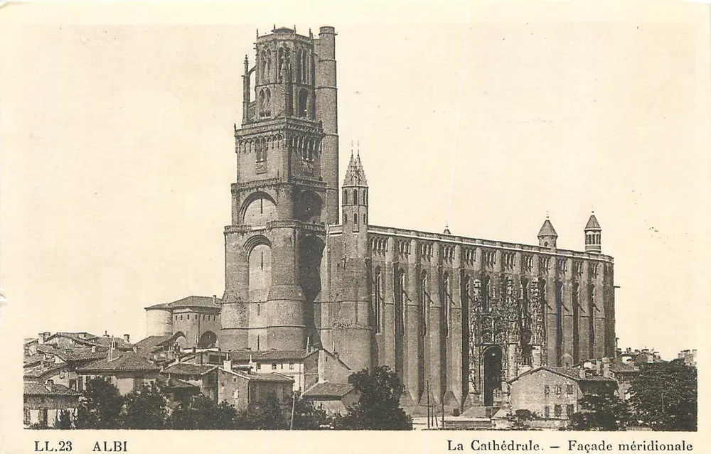 Albi — La Cattedrale — Facciata meridionale — LL.23 - Recto