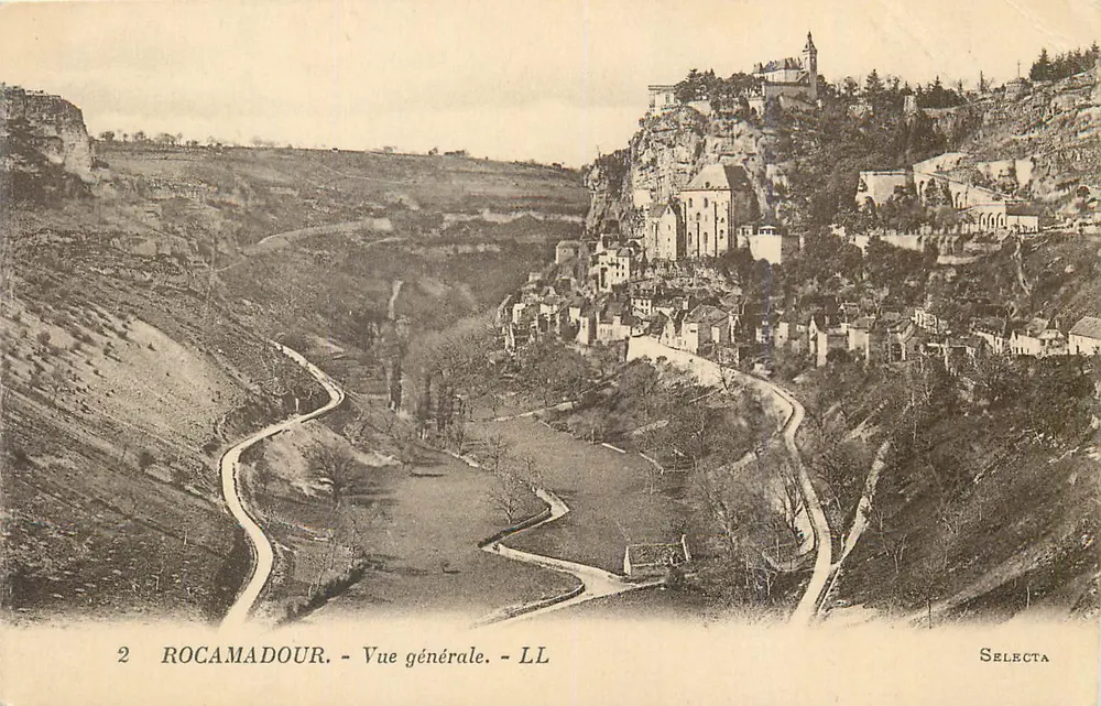 Rocamadour — Vista geral — LL — Selecta - Frente