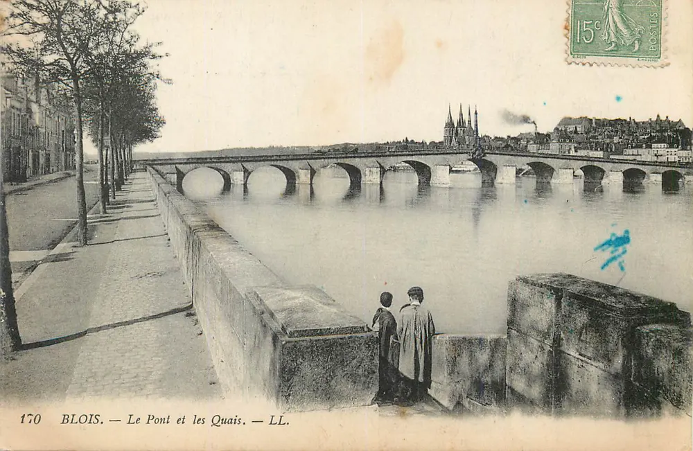 Blois — O Ponte e os Cais — LL. - Frente
