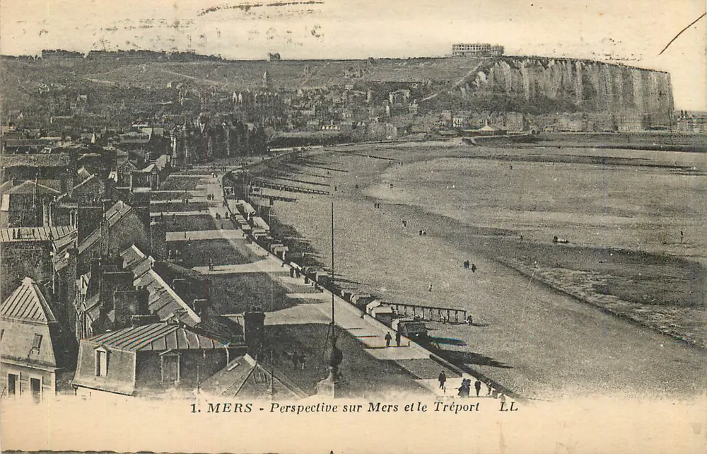 Mers - Perspectiva de Mers e Tréport — LL - Frente