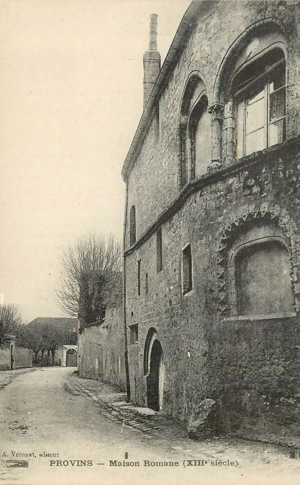 Provins — Casa Romana (século XIII) — A. Vernami, editor - Frente