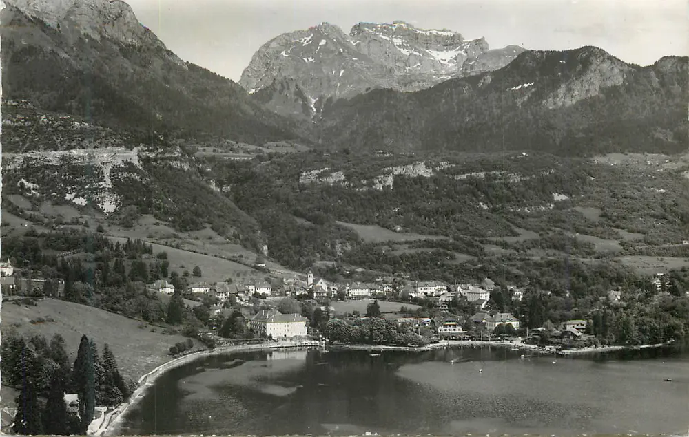 See Serre-Ponçon — Panoramablick — Verlag nicht sichtbar - Vorderseite