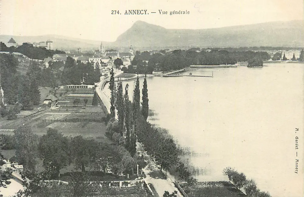 Annecy — Vista geral — R. Gardet — Annecy - Frente