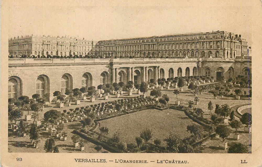 Versailles — De Oranjerie — Het Kasteel — LL - Voorkant