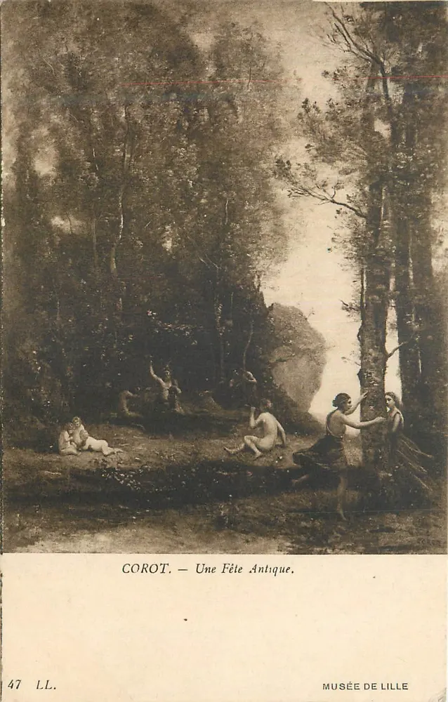 Corot — Een Oudtijds Feest — Museum van Lille - Voorkant