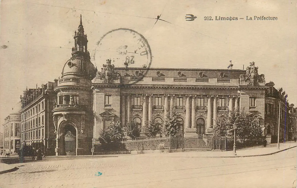 Limoges — A Prefeitura — Editor: 202. - Frente