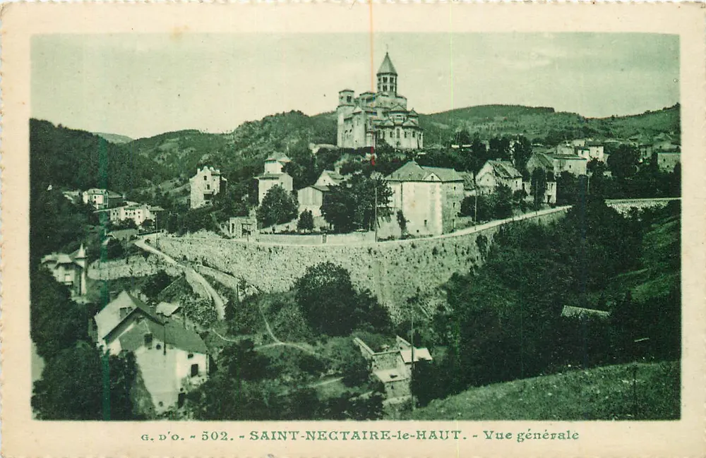 Saint-Nectaire-le-Haut — Vista geral — G.D'O. n°502 - Frente