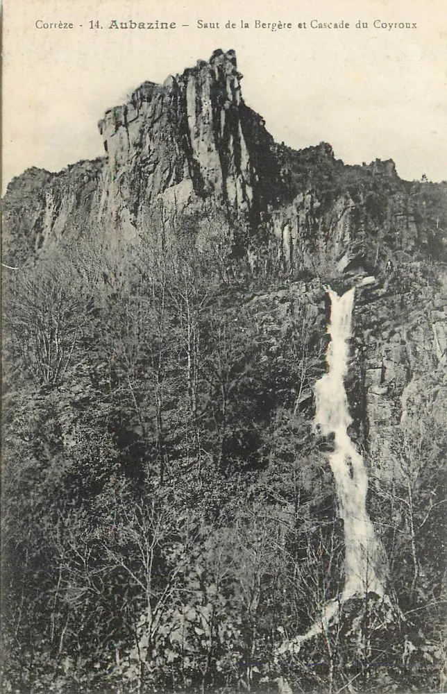 Aubazine - Saut de la Bergère und Cascade du Coyroux — Corrèze 14 - Vorderseite