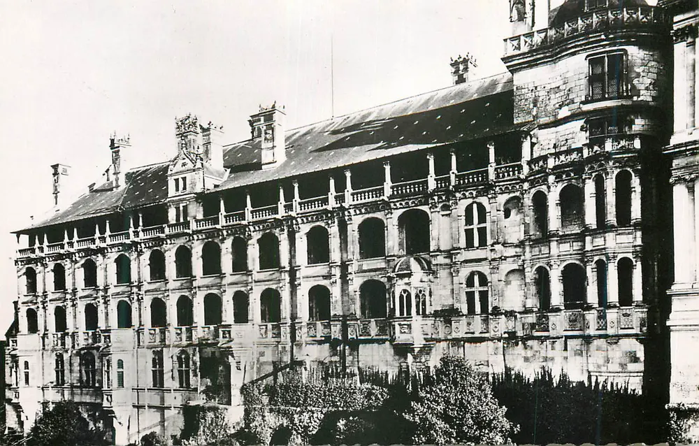 Schloss Chambord — Ansicht der Fassade — Verlag nicht sichtbar - Vorderseite