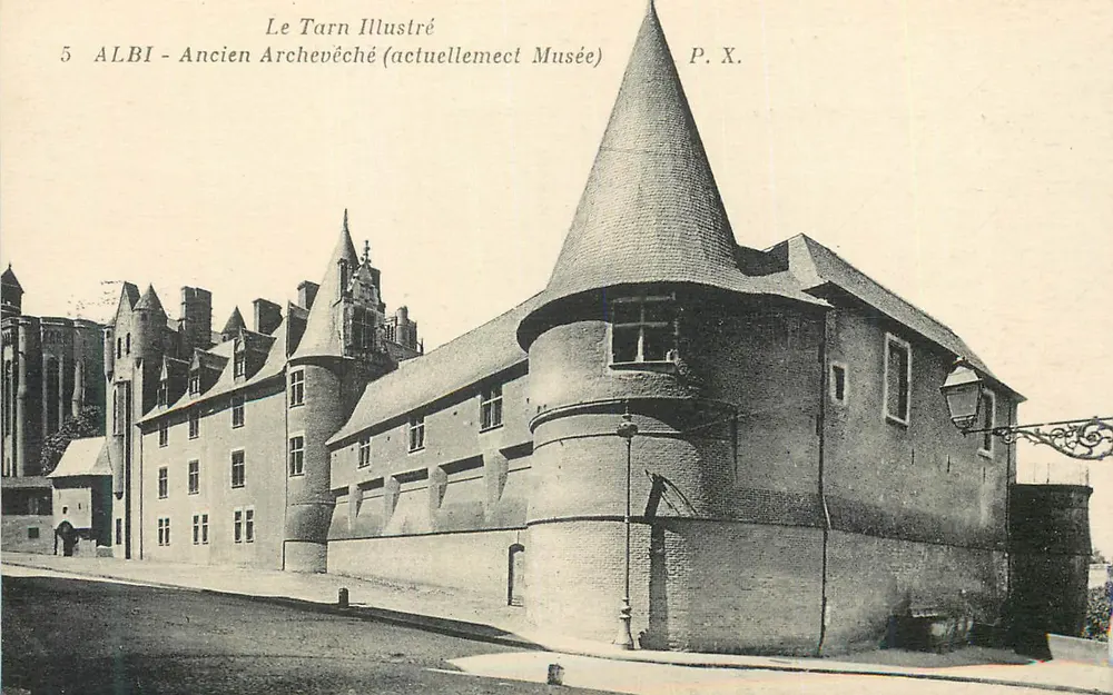 Albi - Antigo Arcebispo (atualmente Museu) — Le Tarn Illustré, P.X. - Frente