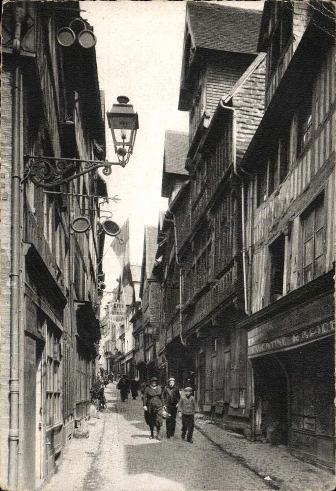 Lisieux (Calvados) — A Rua das Fadas — Edição d'Art Bell France, Caen - Frente