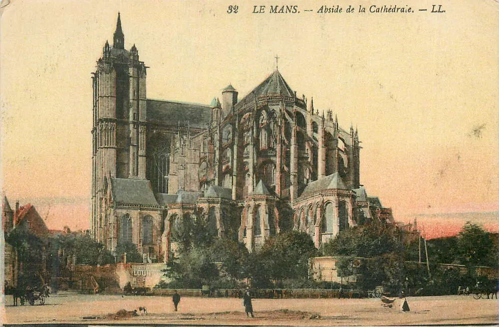 Le Mans — Abside da Catedral — LL. — N° 32 - Frente