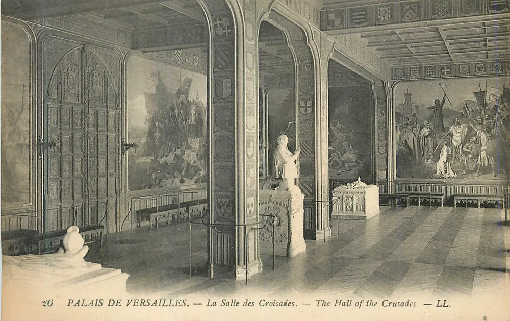 Palais de Versailles — La Salle des Croisades — LL. n°26 - Recto