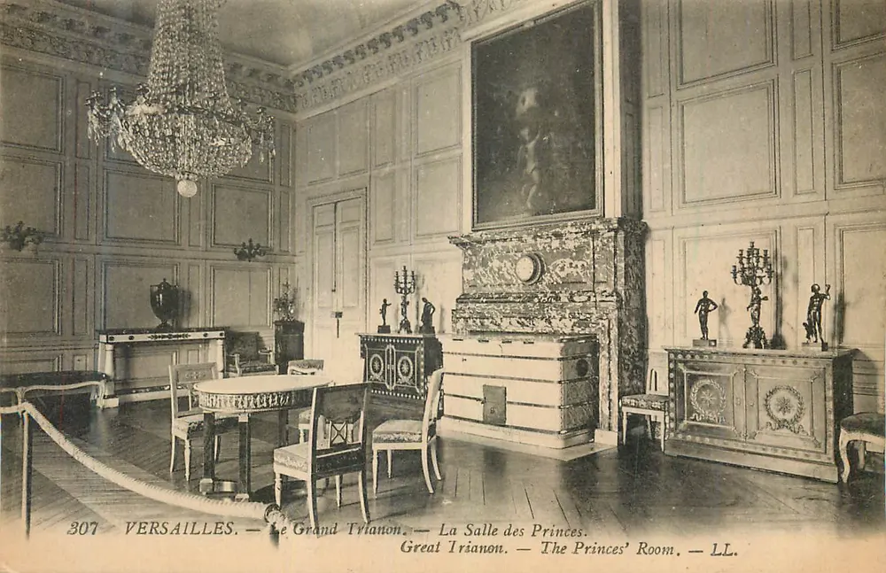 Le Grand Trianon — La Salle des Princes — VERSAILLES — LL — n° 307 - Recto