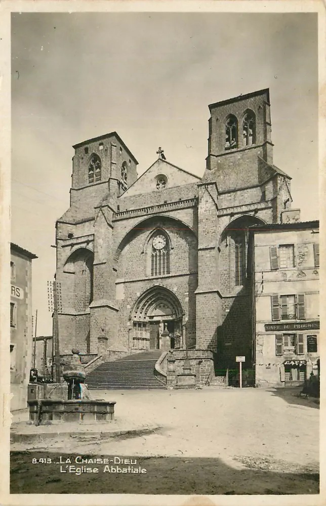 La Chaise-Dieu — A Igreja Abbatial — Editor não identificado, n° de série 8.413 - Frente