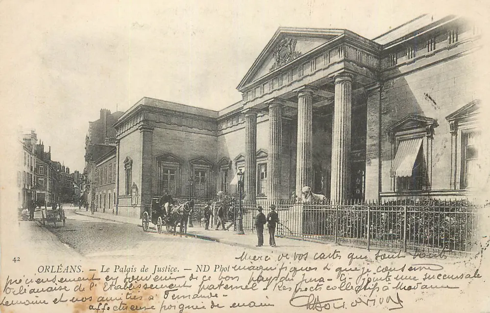 Orléans — The Palace of Justice — ND Phot - Front
