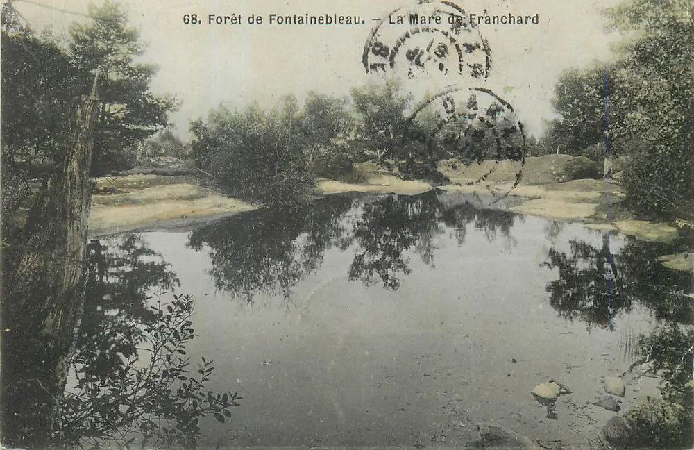 Forst von Fontainebleau — La Mare de Franchard — n°68 - Vorderseite