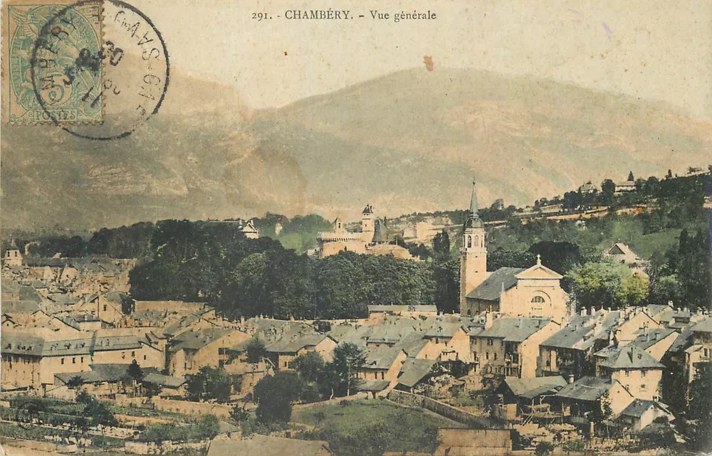 Chambéry — Visão geral — Editor: Postes - Frente
