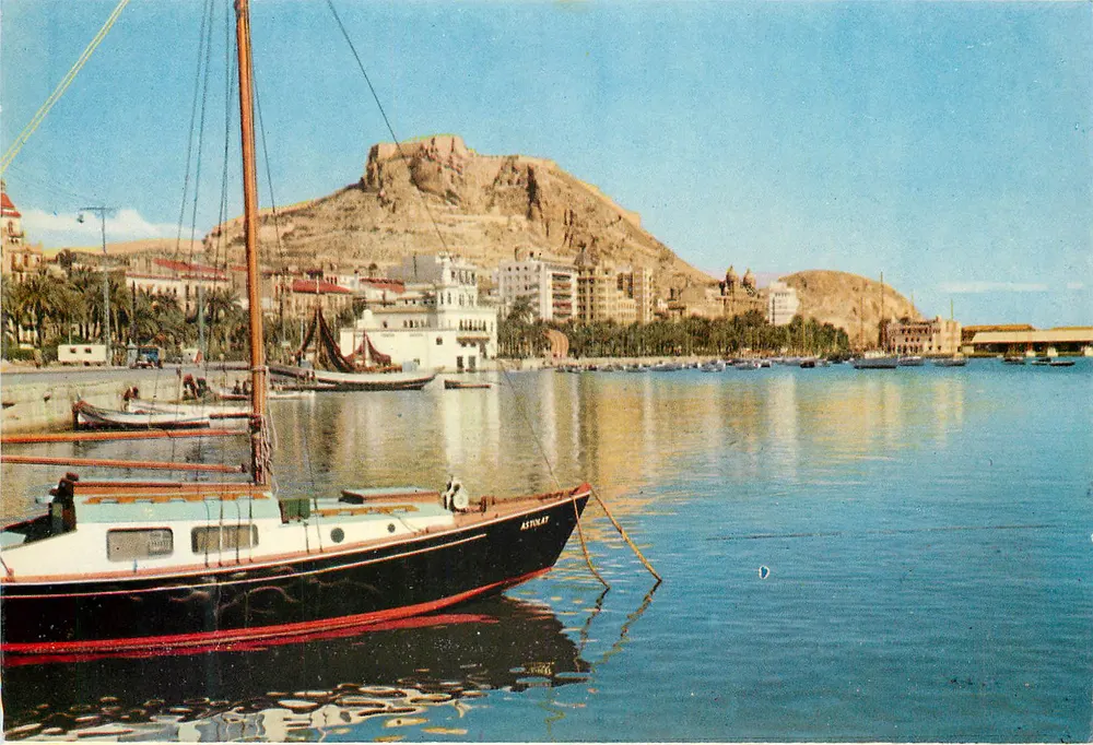 Porto de Marsa Matruh — vista do monte Matruh — editor desconhecido - Frente